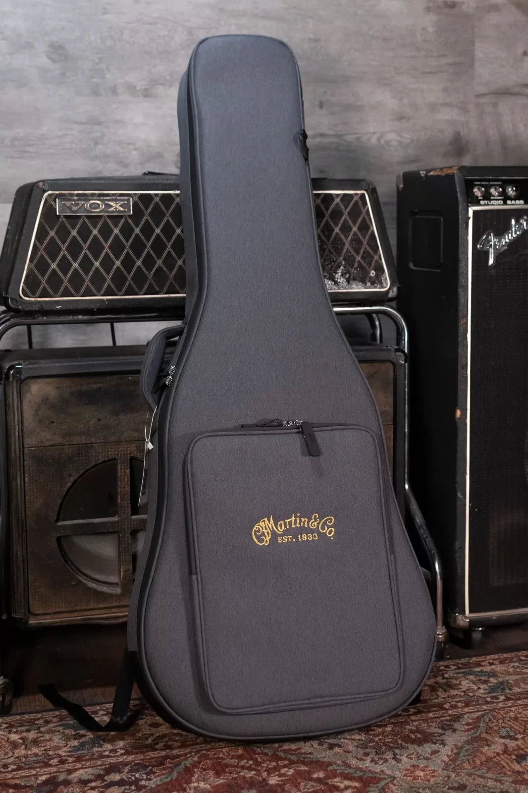 Martin D-15E Acoustic/Electric Guitar with Softshell Case