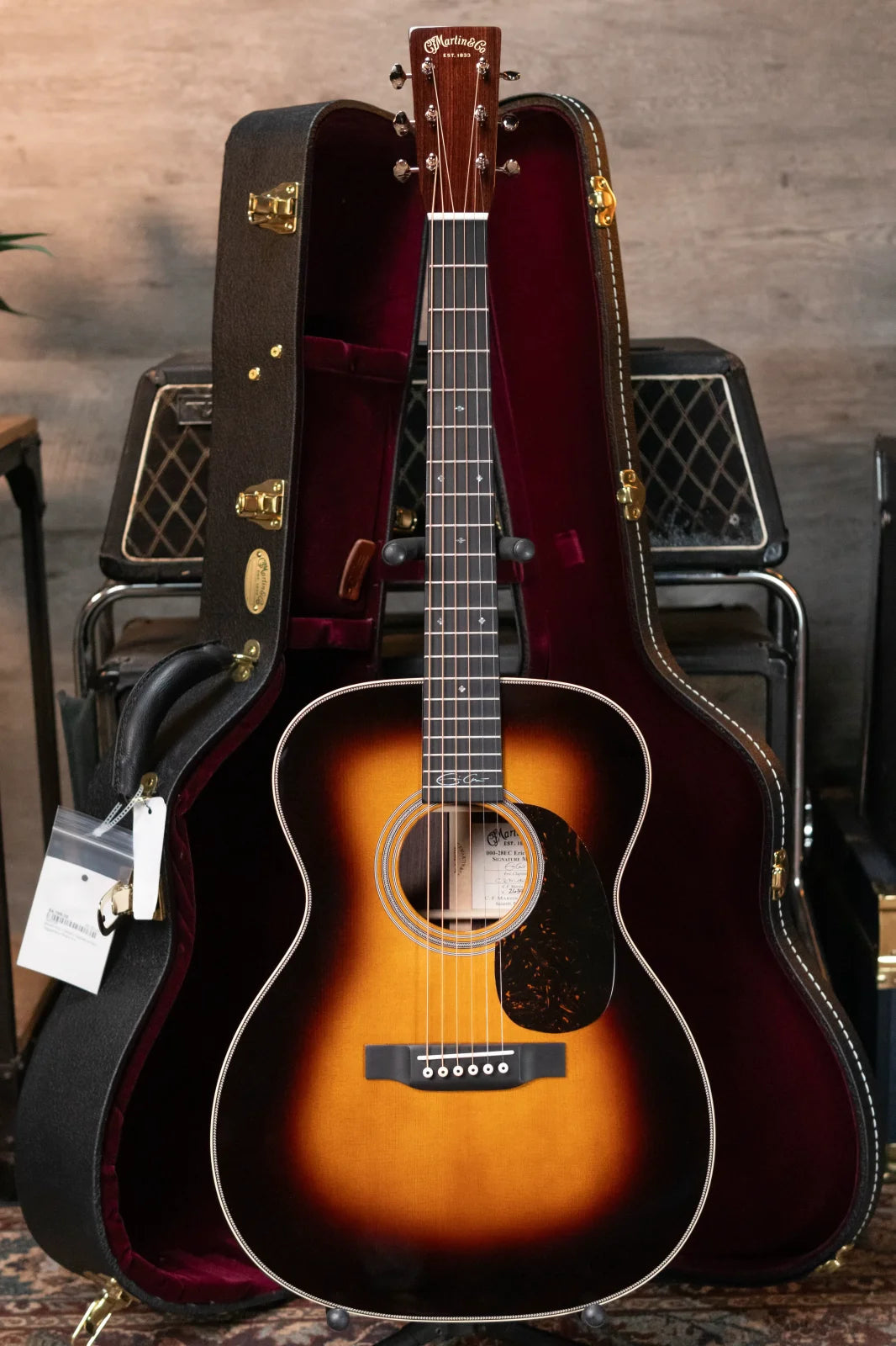 Martin Eric Clapton Signature 000-28EC Acoustic Guitar - Sunburst with Hardshell Case