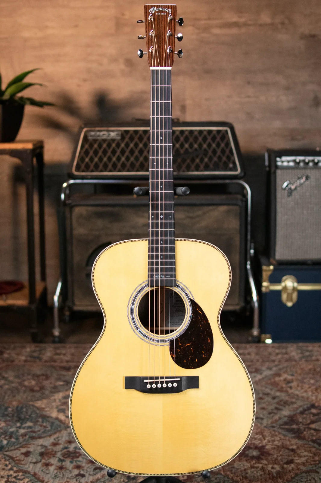 Martin OMJM John Mayer Signature Acoustic/Electric Guitar with Hardshell Case
