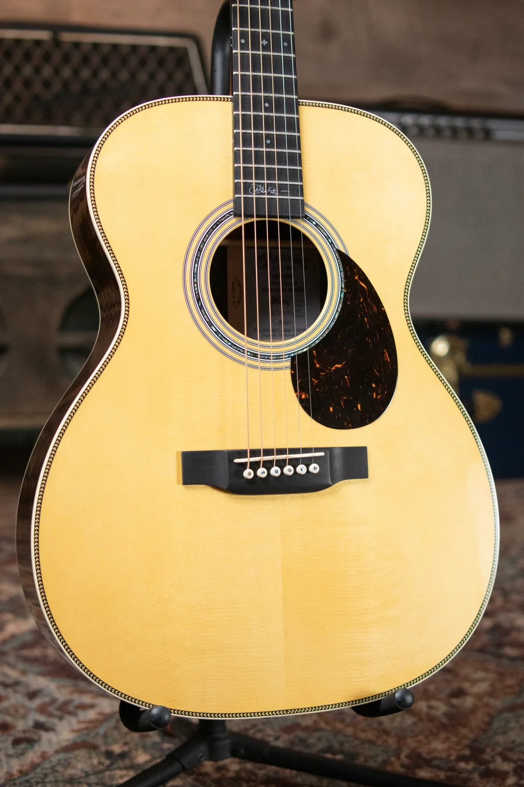 Martin OMJM John Mayer Signature Acoustic/Electric Guitar with Hardshell Case