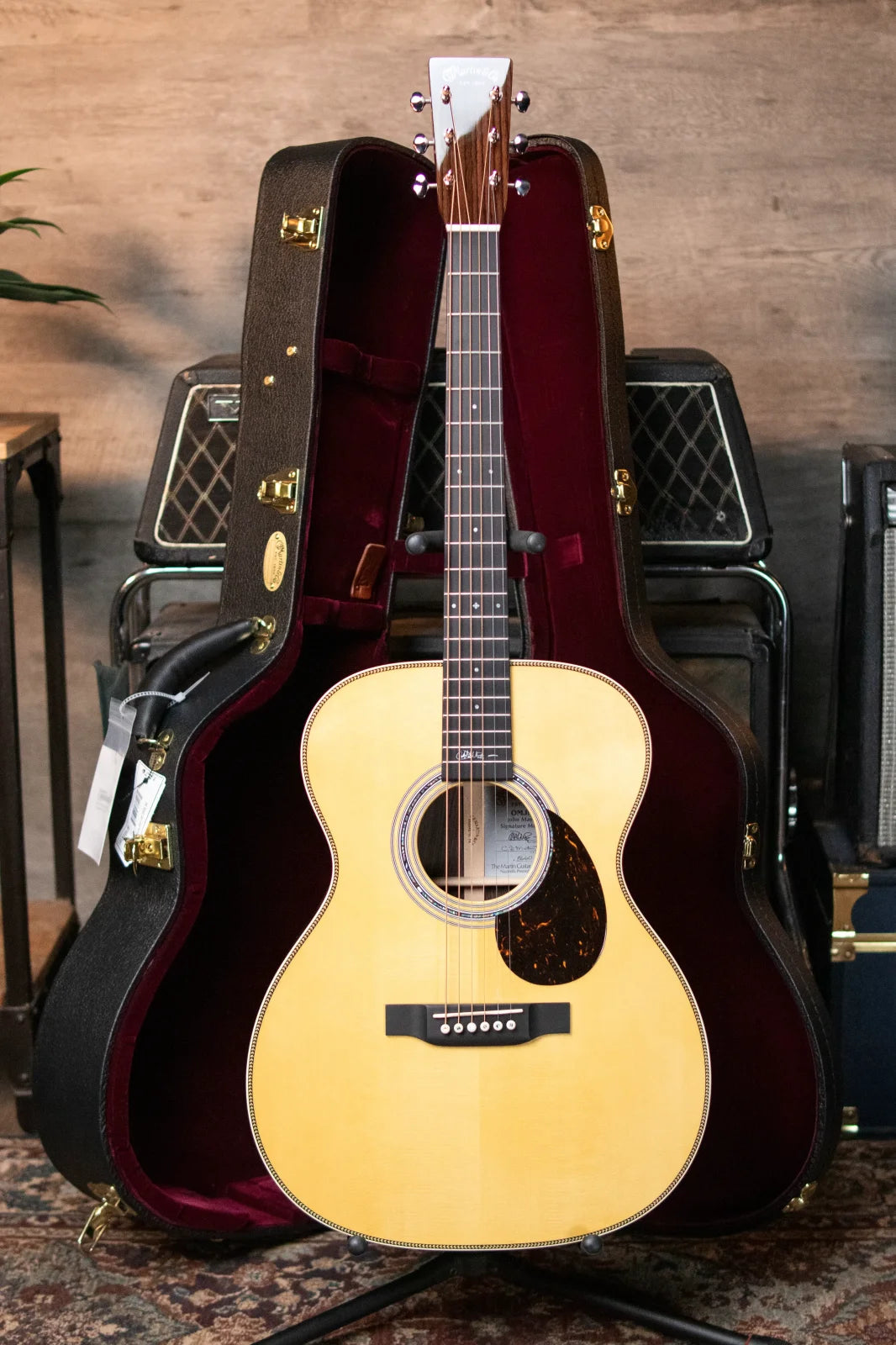 Martin OMJM John Mayer Signature Acoustic/Electric Guitar with Hardshell Case