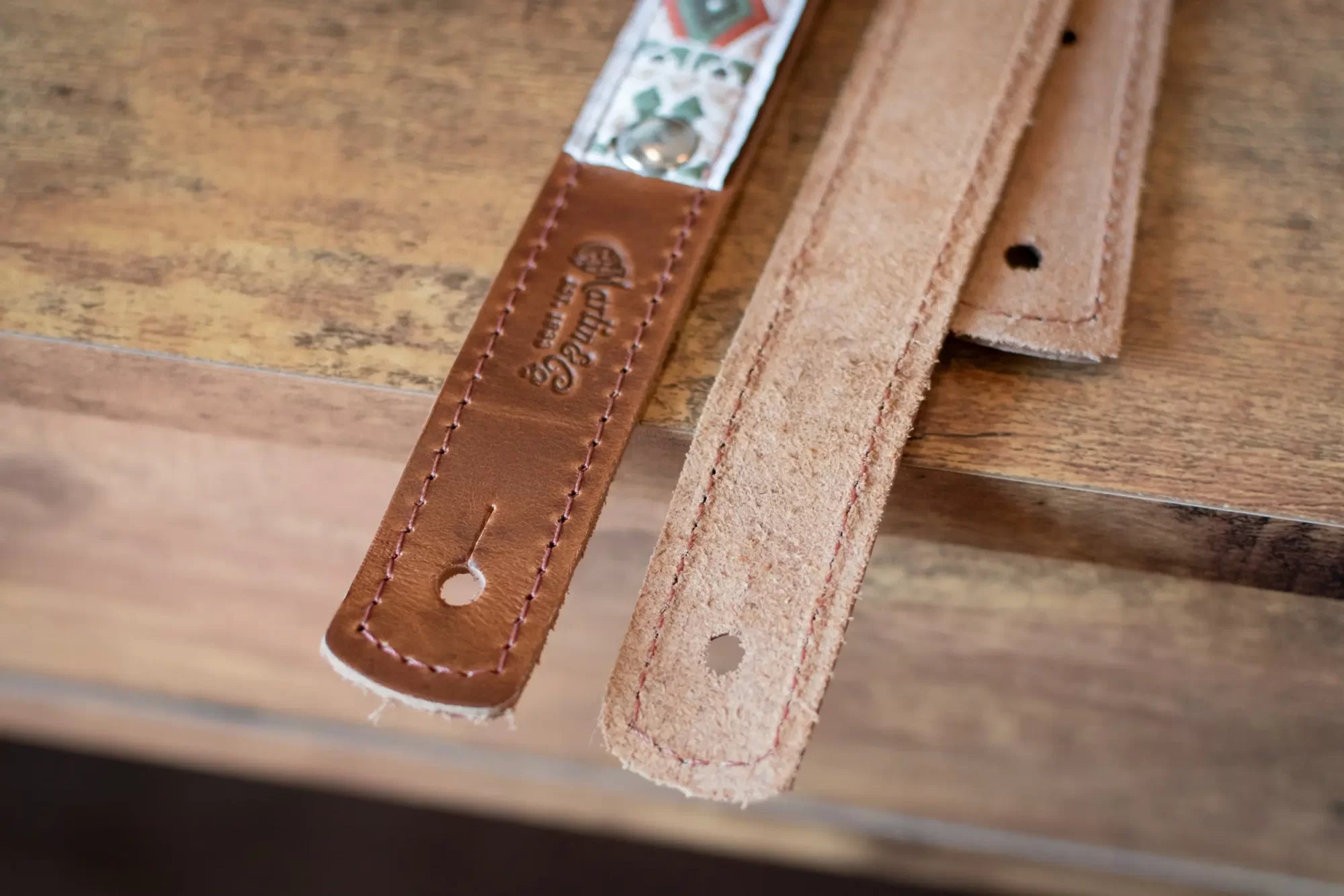 Martin Souldier Saddle Strap: Serape
