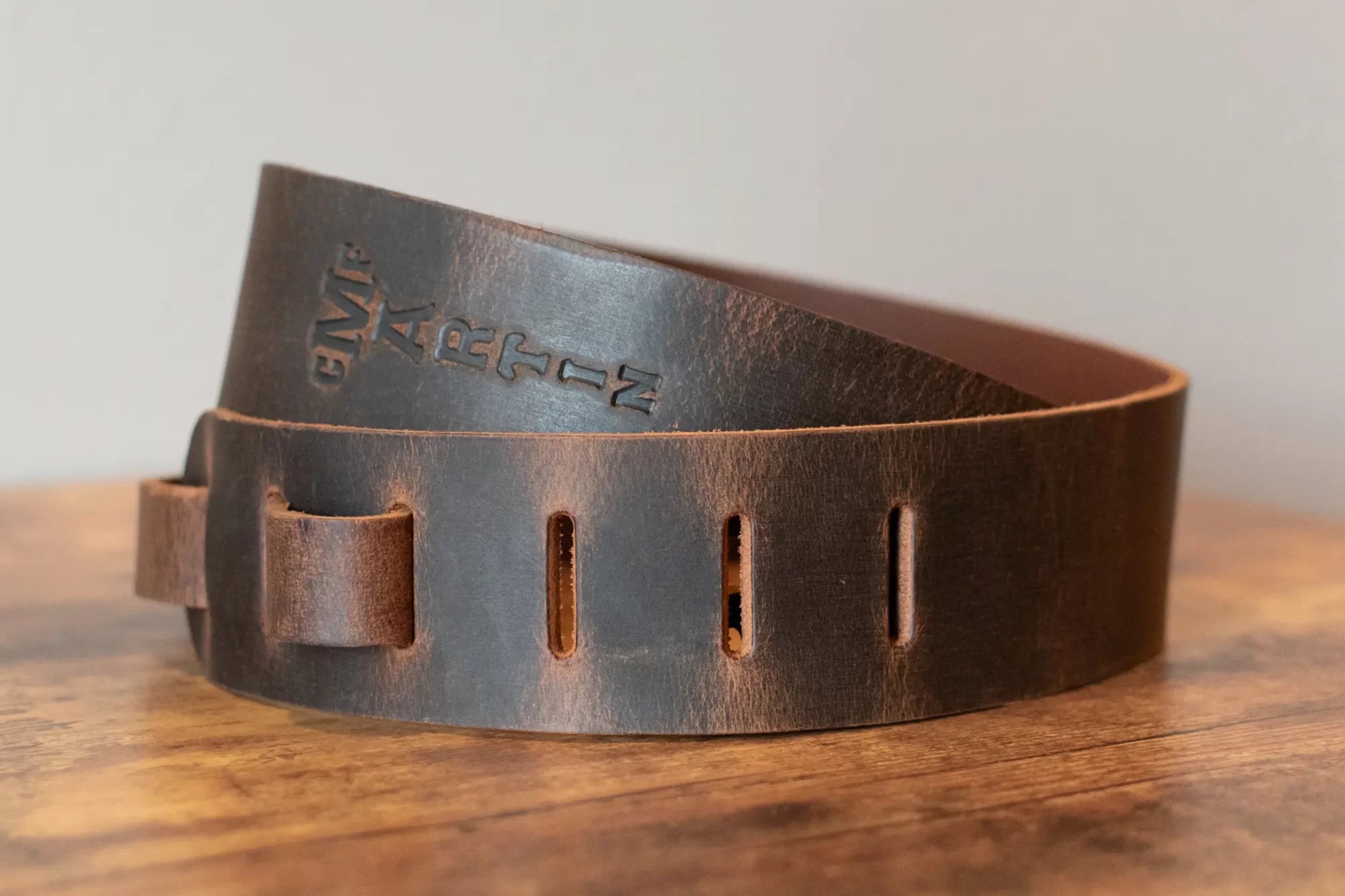 Martin Vintage Belt Leather Strap -Brown