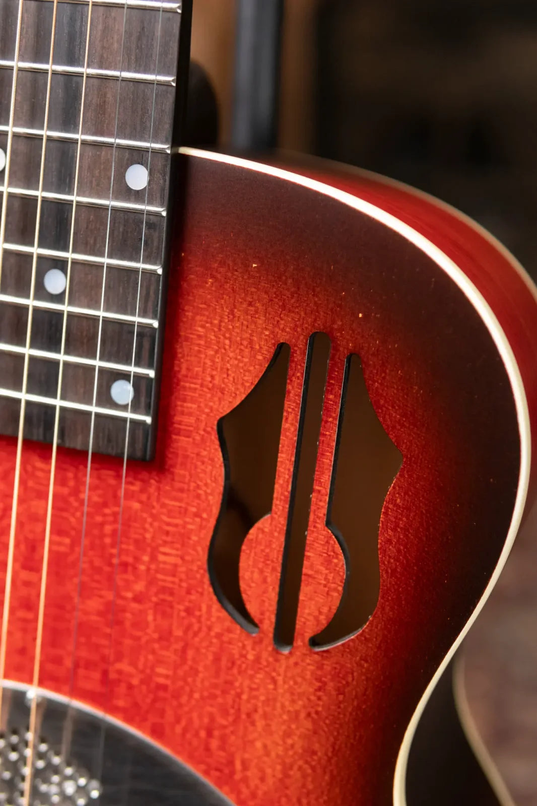 National Rosita 14 Fret with Hardshell Case