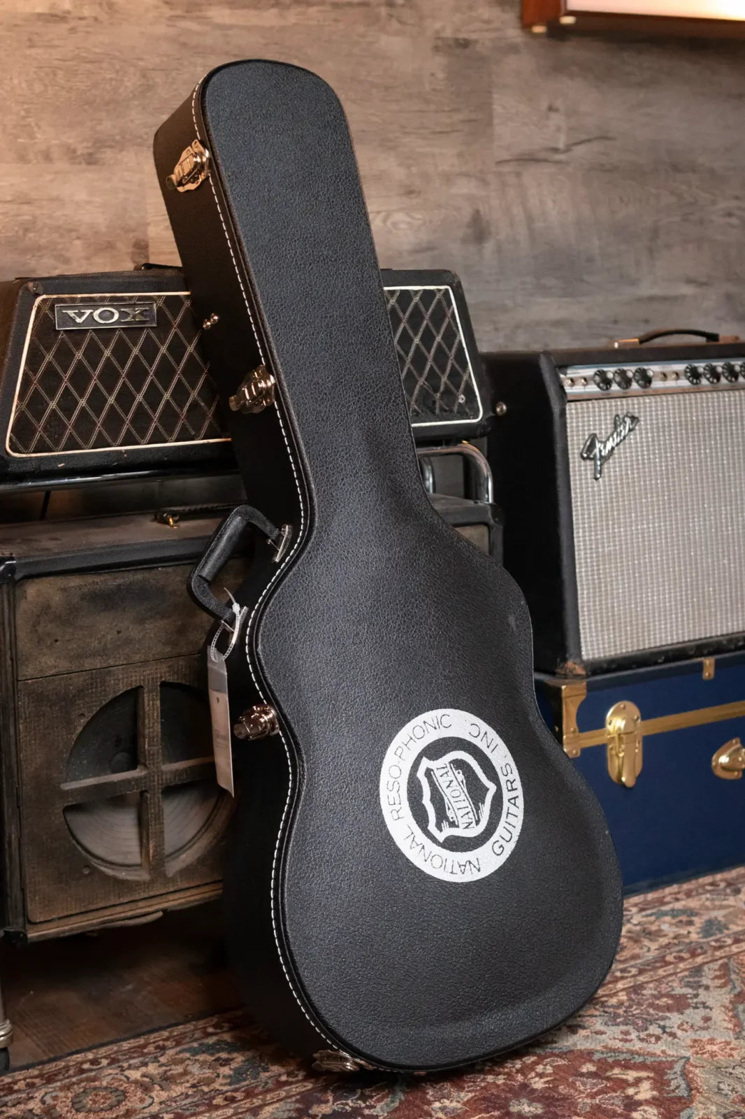 National Rosita 14 Fret with Hardshell Case