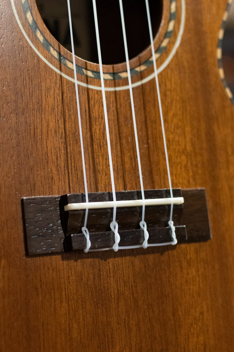 Ohana CK-28 Solid Mahogany Portuguese Style Concert Ukulele - Floor Model