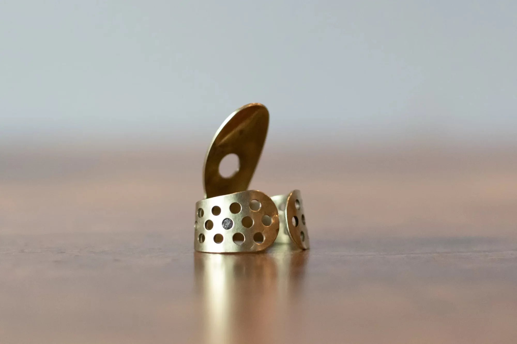 ProPik Brass Standard Fingerpick, #3, Straight