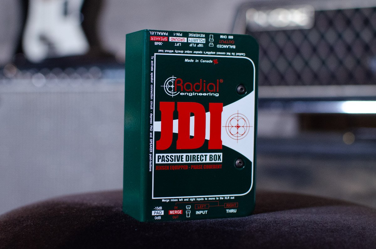 new Radial Engineering JDI Premium Passive Direct Box haggertys 8