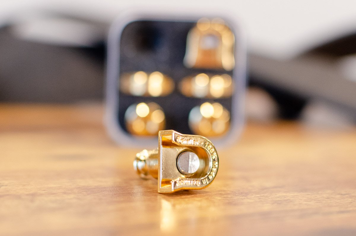 Schaller S-Locks Security Strap Locks - Gold