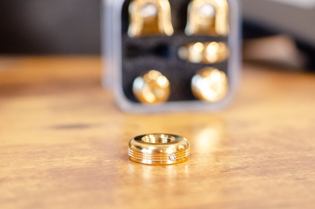 Schaller S-Locks Security Strap Locks - Gold