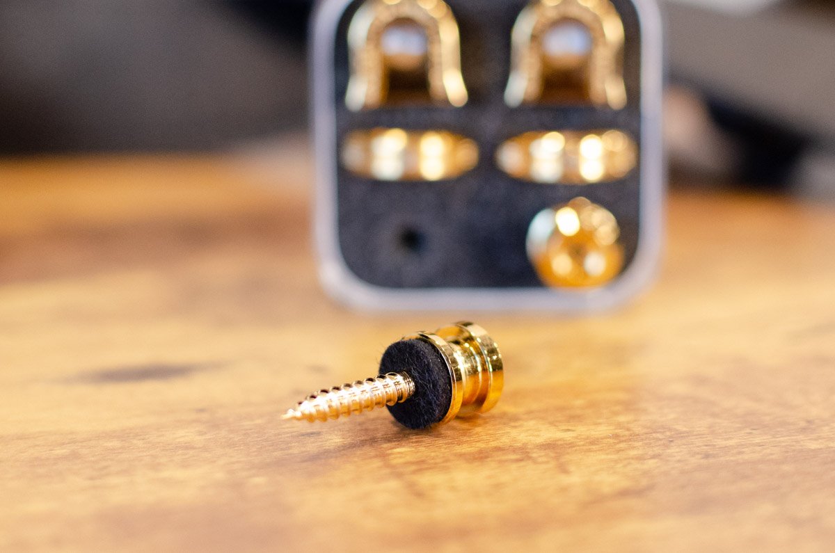 Schaller S-Locks Security Strap Locks - Gold