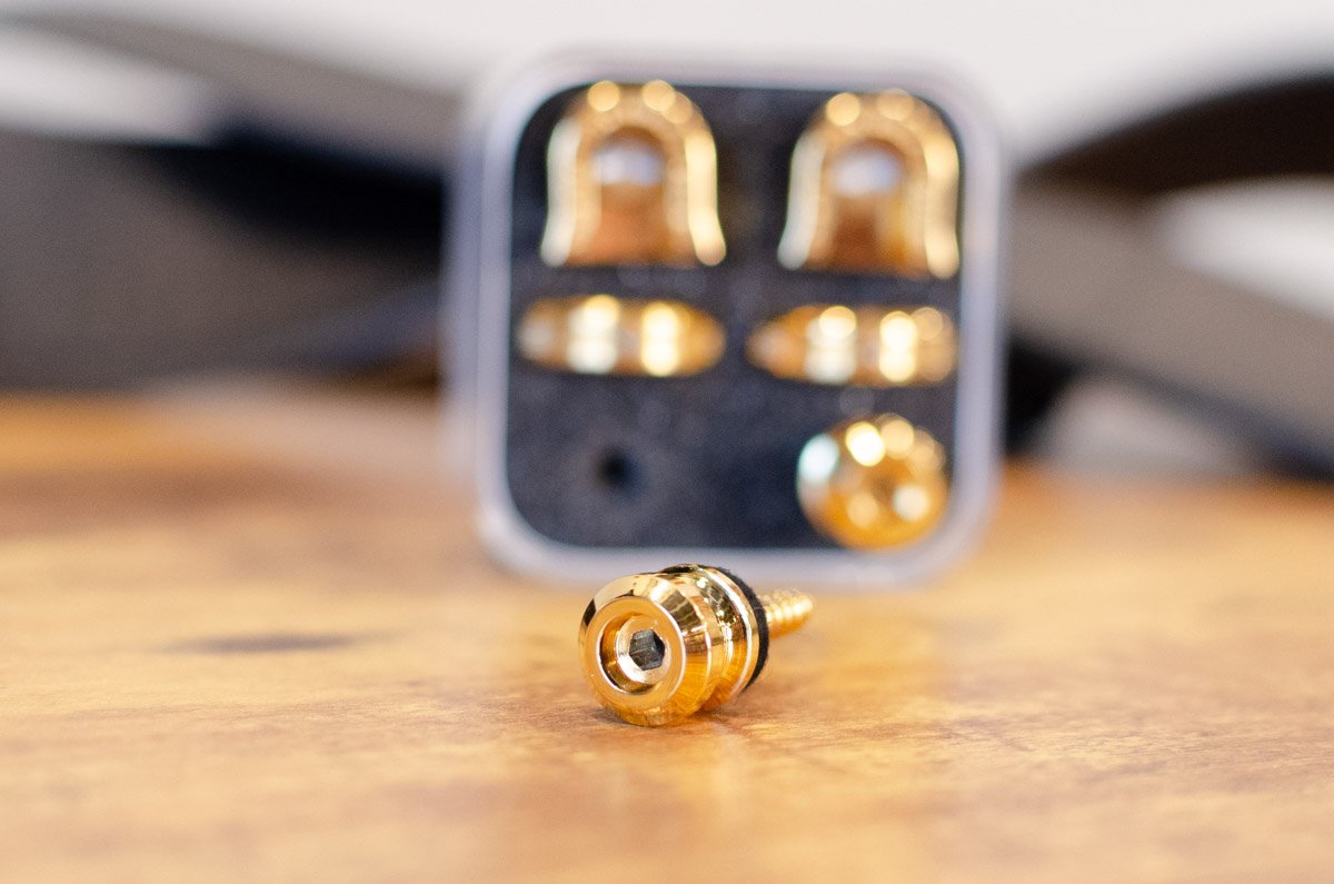 Schaller S-Locks Security Strap Locks - Gold