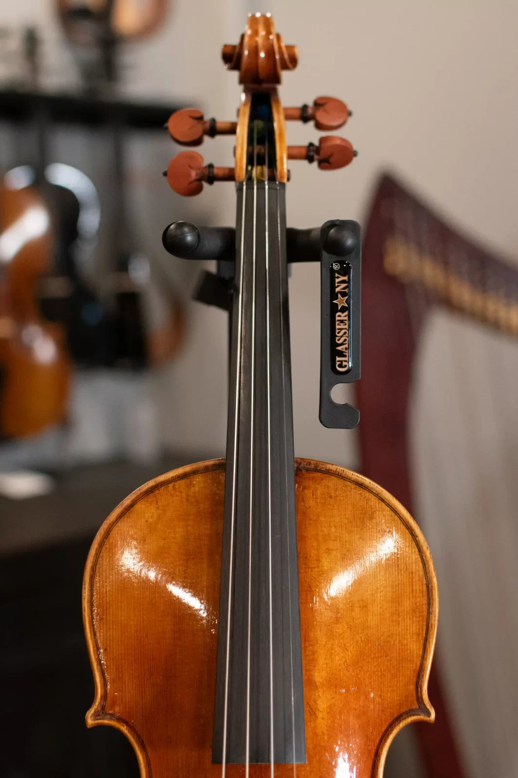 new Scott Shu Kun Cao Superior Bench Violin Ole Bull 1744 haggertys 04