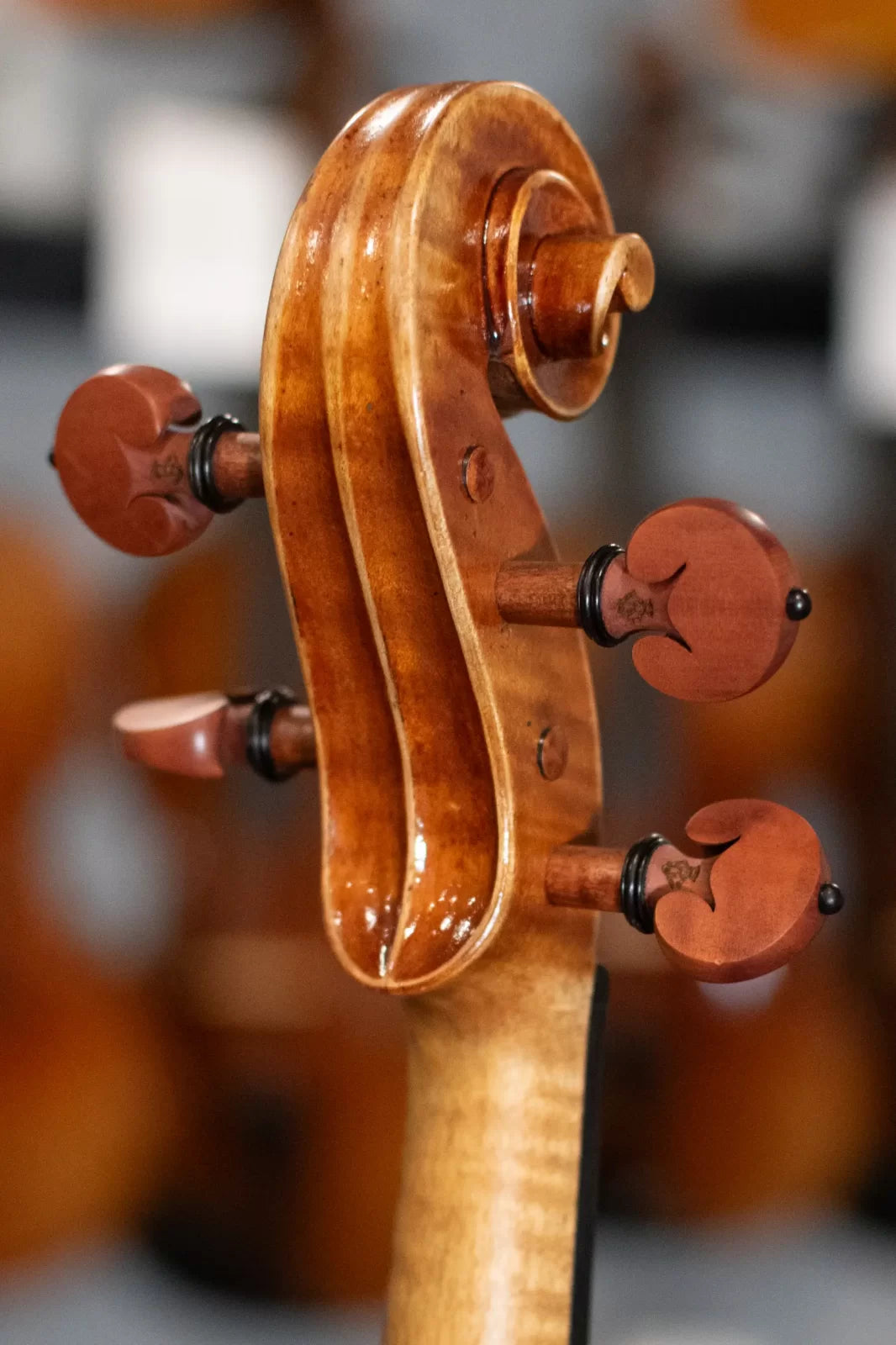 new Scott Shu Kun Cao Superior Bench Violin Ole Bull 1744 haggertys 06