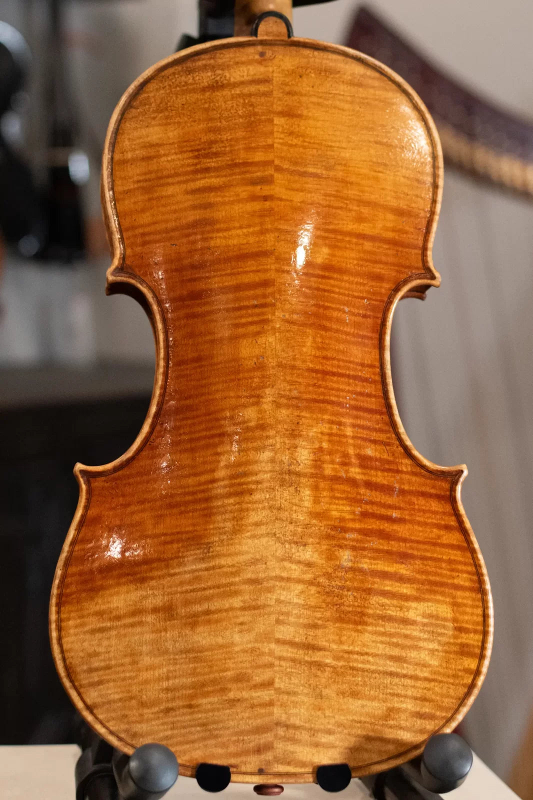 new Scott Shu Kun Cao Superior Bench Violin Ole Bull 1744 haggertys 08
