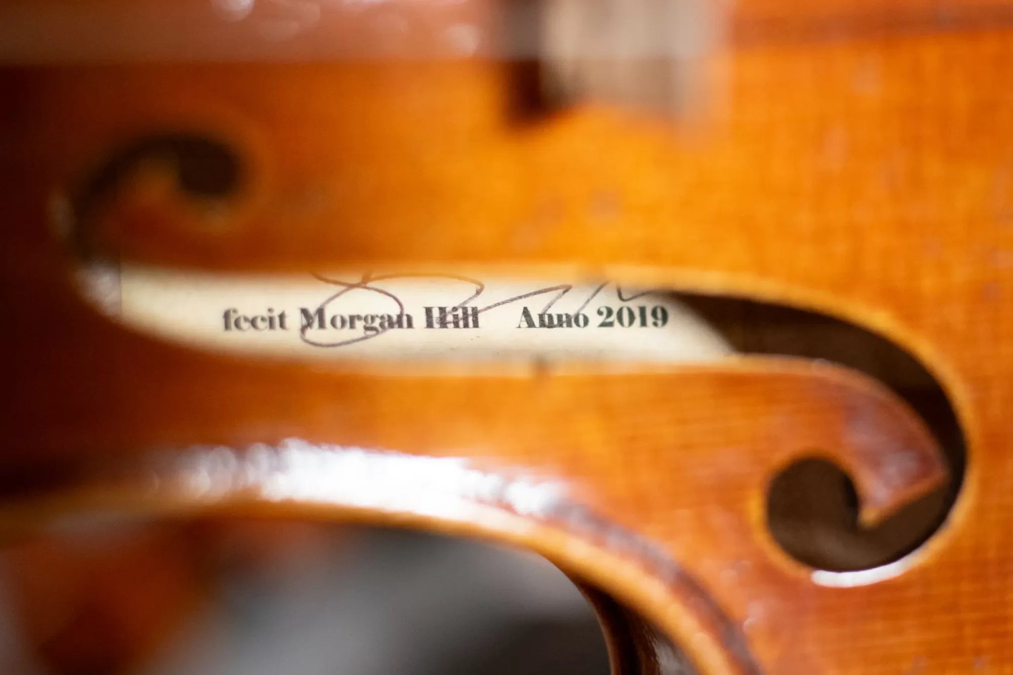 Scott Shu-Kun Cao Superior Bench Violin - "Ole Bull" 1744