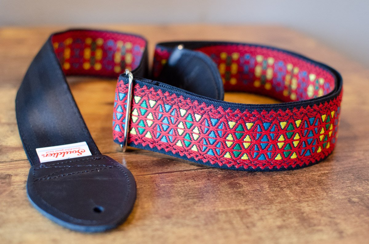 Souldier Vintage Monterey Hendrix Fire Guitar Strap