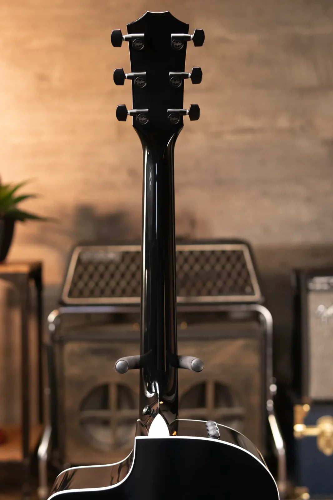 Taylor 214ce-BLK Plus Grand Auditorium Acoustic/Electric with Aerocase - Factory Demo
