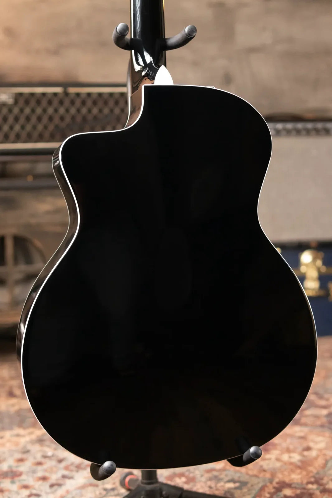 Taylor 214ce-BLK Plus Grand Auditorium Acoustic/Electric with Aerocase - Factory Demo
