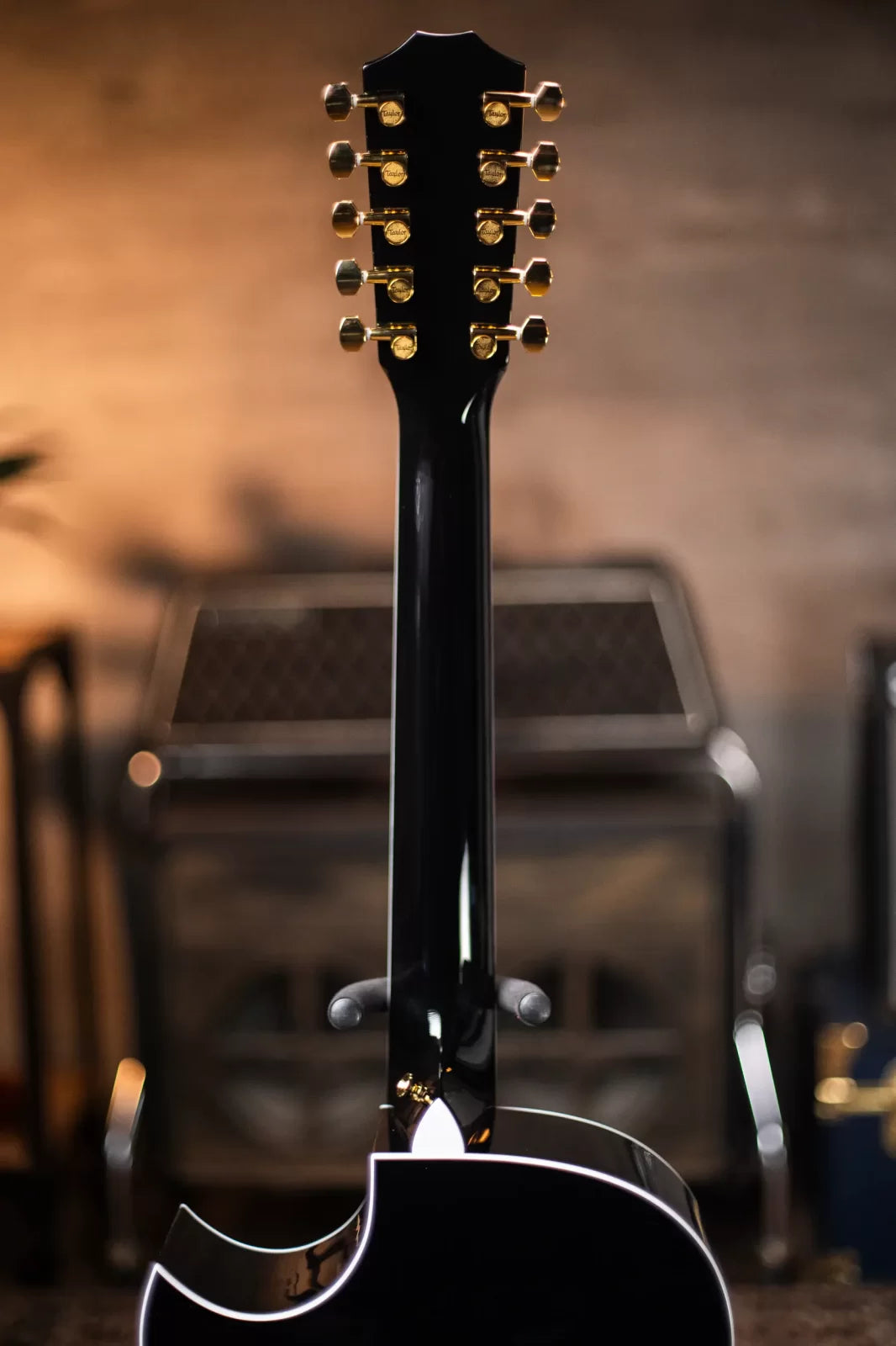 Taylor 657ce Bajo Quinto 10-String Acoustic/Electric Guitar with Hardshell Case
