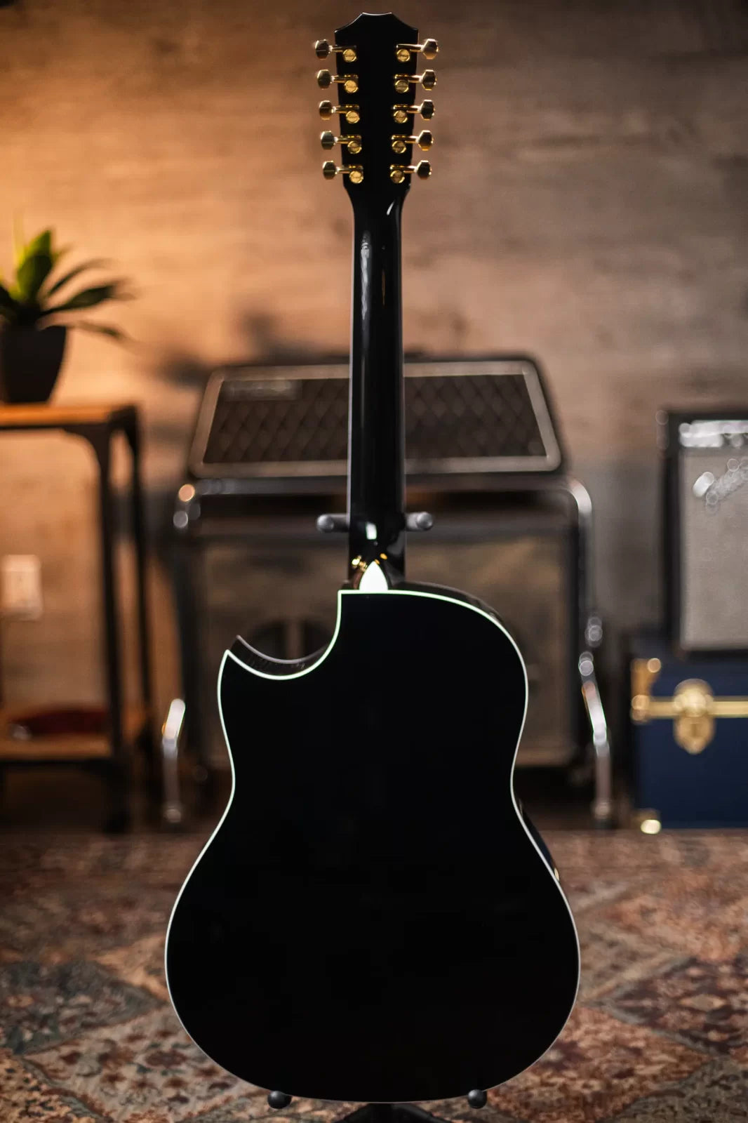 Taylor 657ce Bajo Quinto 10-String Acoustic/Electric Guitar with Hardshell Case