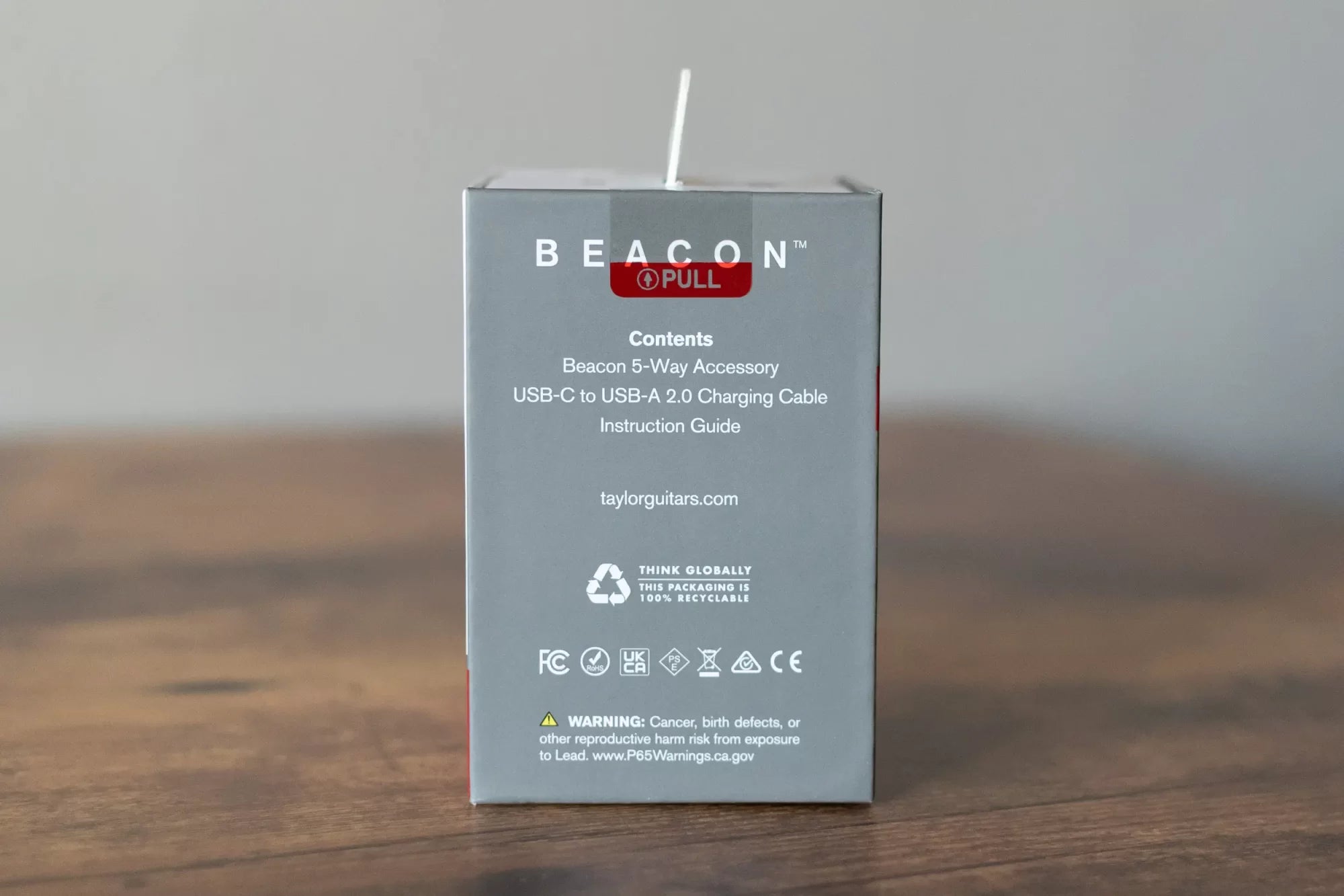 Taylor Beacon Clip-On Digital 5-Way Accessory Tuner