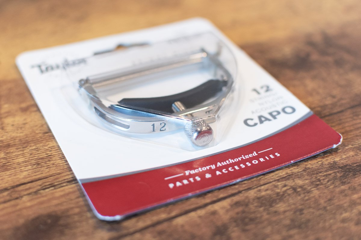 Taylor Capo, 12-String/Nylon, Bright Nickel