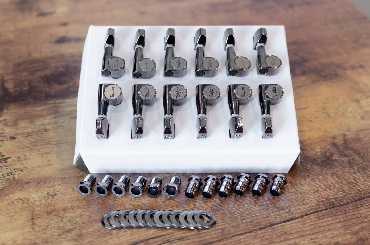 Taylor Guitar Tuners 18:1 - 12-String Smoked Nickel (181-12SN)