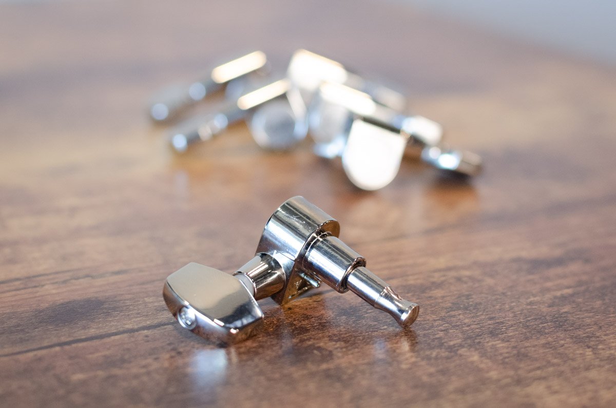 Taylor Guitar Tuners 18:1 - 6-String Polished Nickel