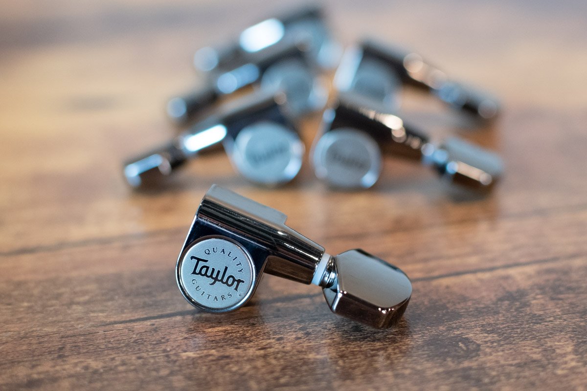 Taylor Guitar Tuners 18:1 - 6-String Smoked Nickel