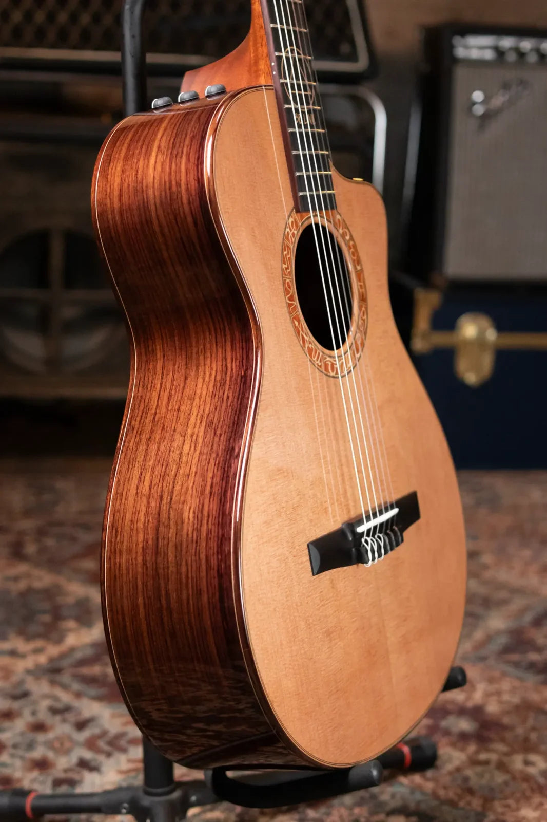 Taylor JMSM Jason Mraz Signature Nylon Acoustic/Electric with Hardshell Case