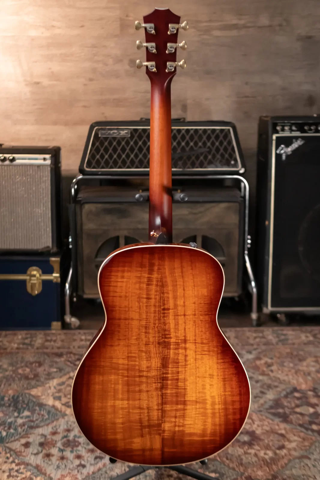 Taylor K21e Koa Grand Theater Acoustic/Electric Guitar with Aerocase - Factory Demo