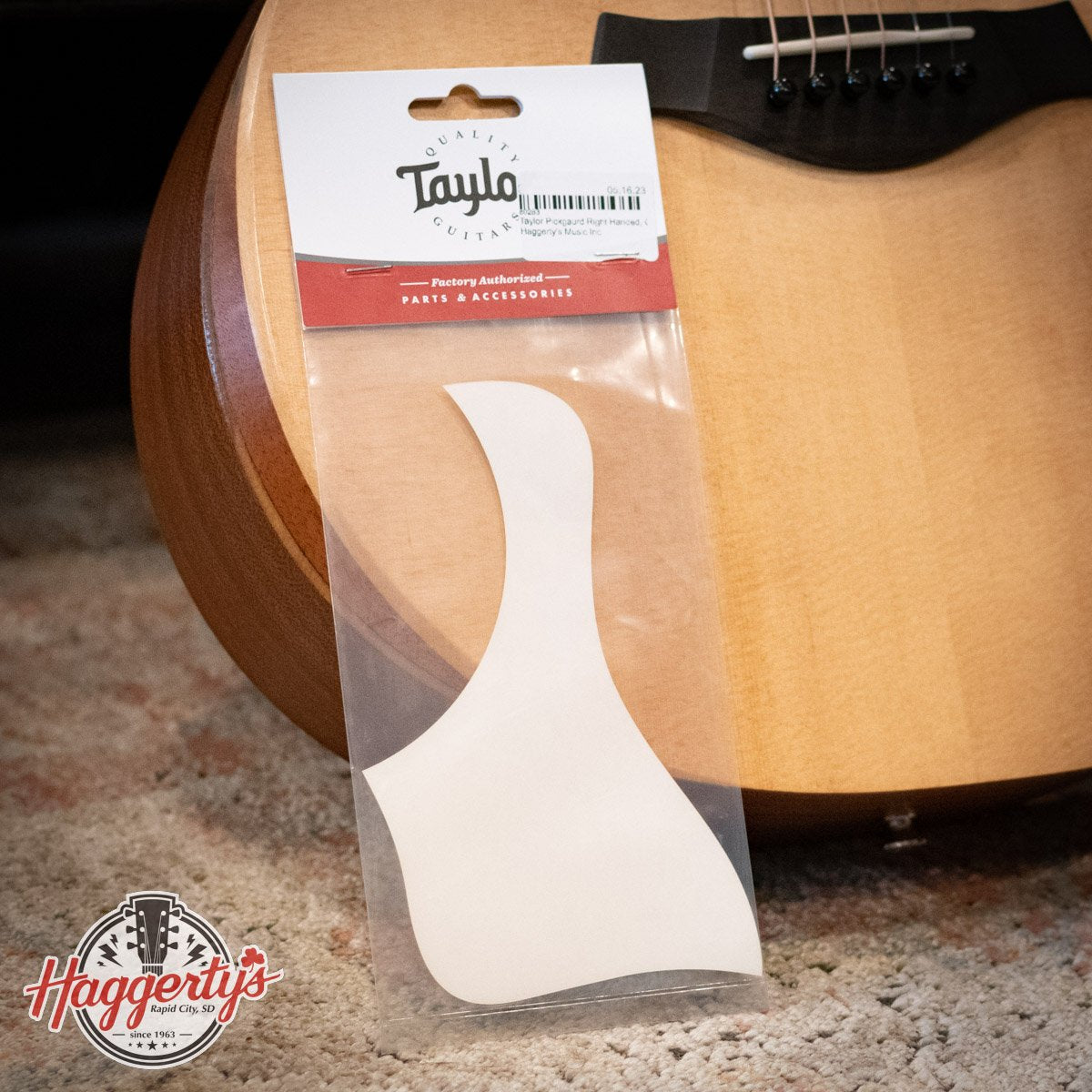Taylor Pickgaurd Right Handed, GC, 5", Clear