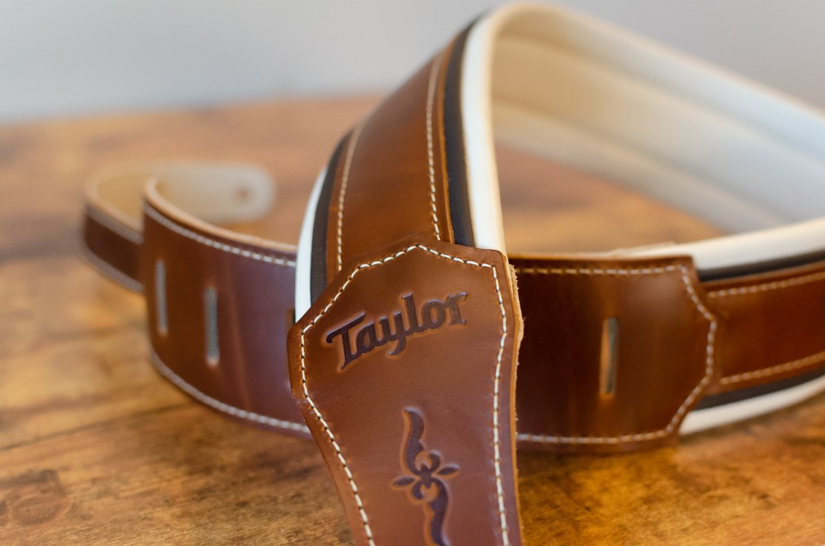 Taylor Renaissance Guitar Strap - Cordovan Leather 2.5" (4105-25)