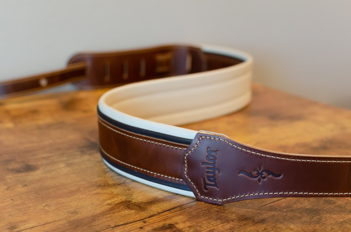 Taylor Renaissance Guitar Strap - Cordovan Leather 2.5" (4105-25)