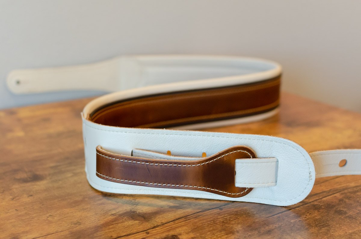 Taylor Renaissance Guitar Strap - Cordovan Leather 2.5" (4105-25)