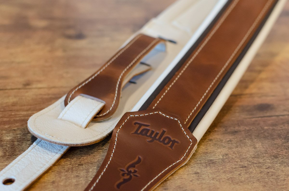 Taylor Renaissance Guitar Strap - Cordovan Leather 2.5" (4105-25)