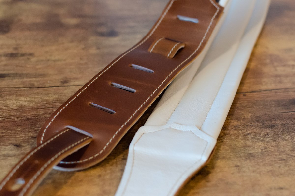 Taylor Renaissance Guitar Strap - Cordovan Leather 2.5" (4105-25)