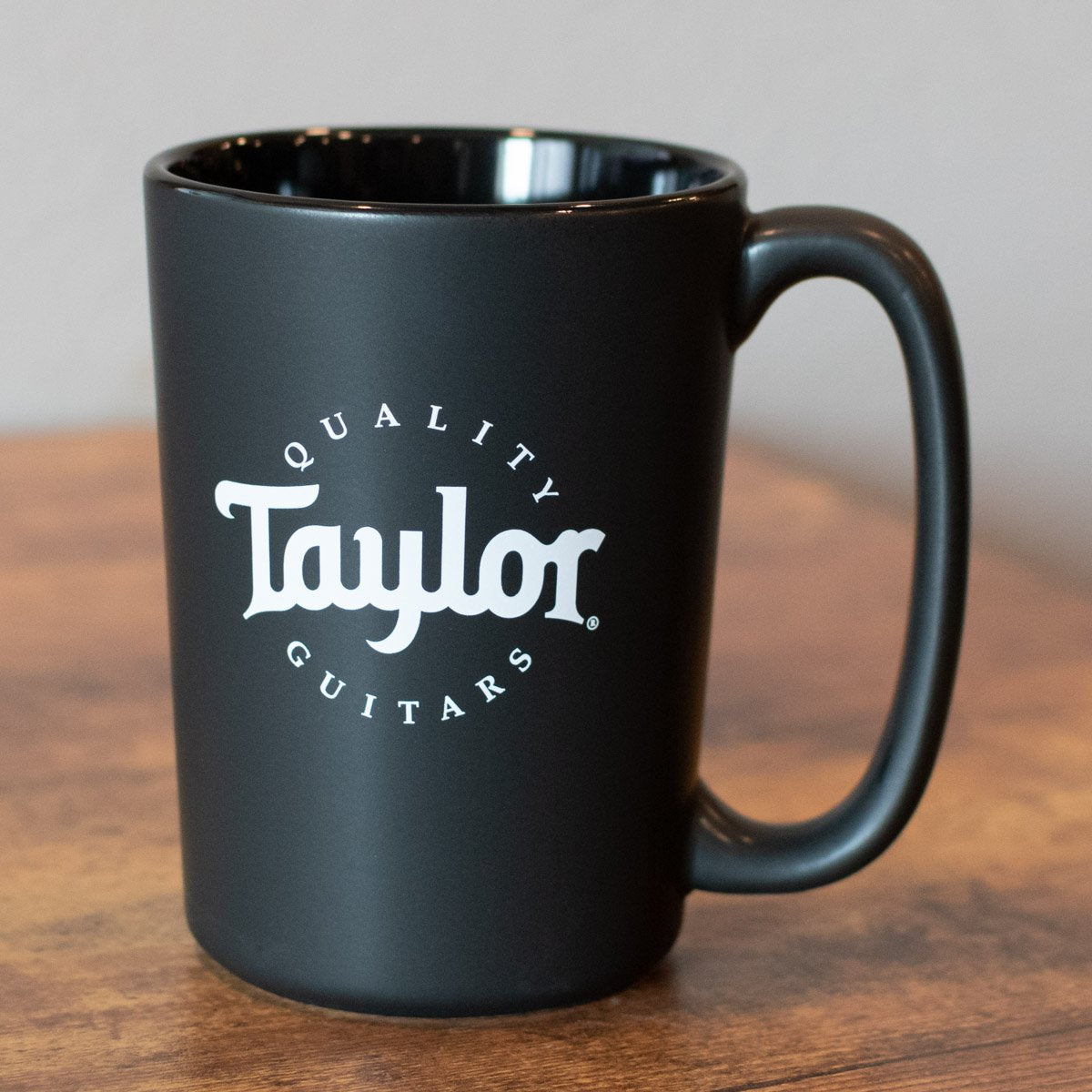 Taylor Rocca Coffee Mug - Black & White Logo - 12oz