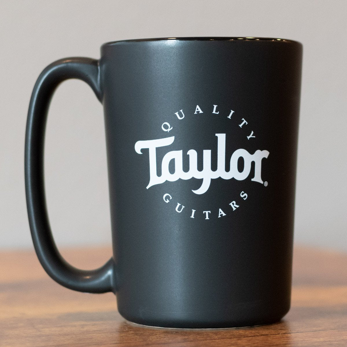 Taylor Rocca Coffee Mug - Black & White Logo - 12oz