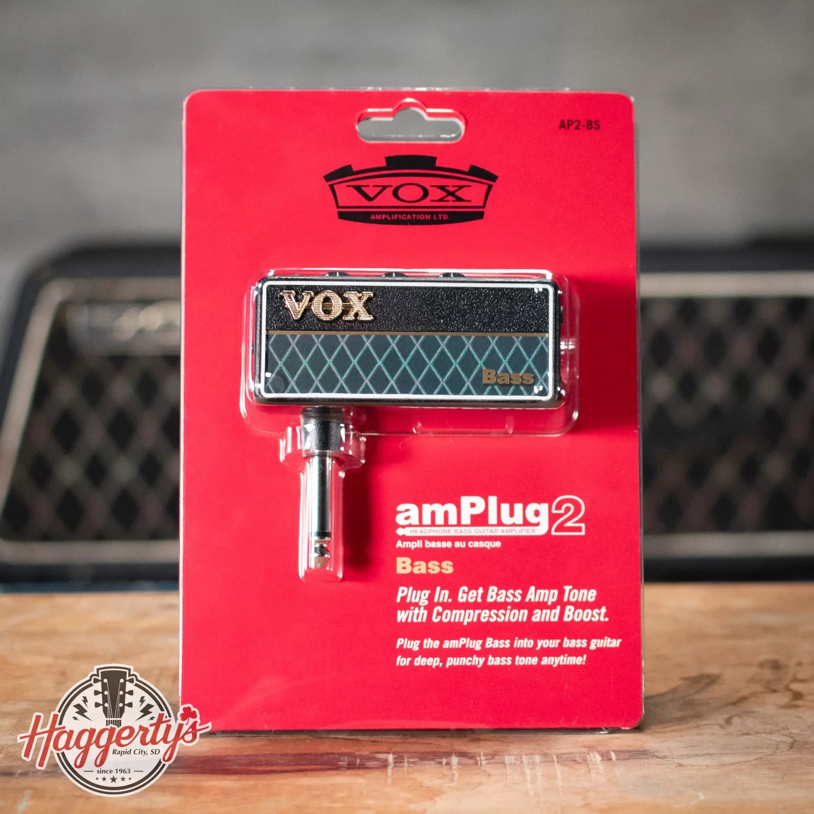 Vox amPlug2 Bass - Headphone Bass Guitar Amplifier