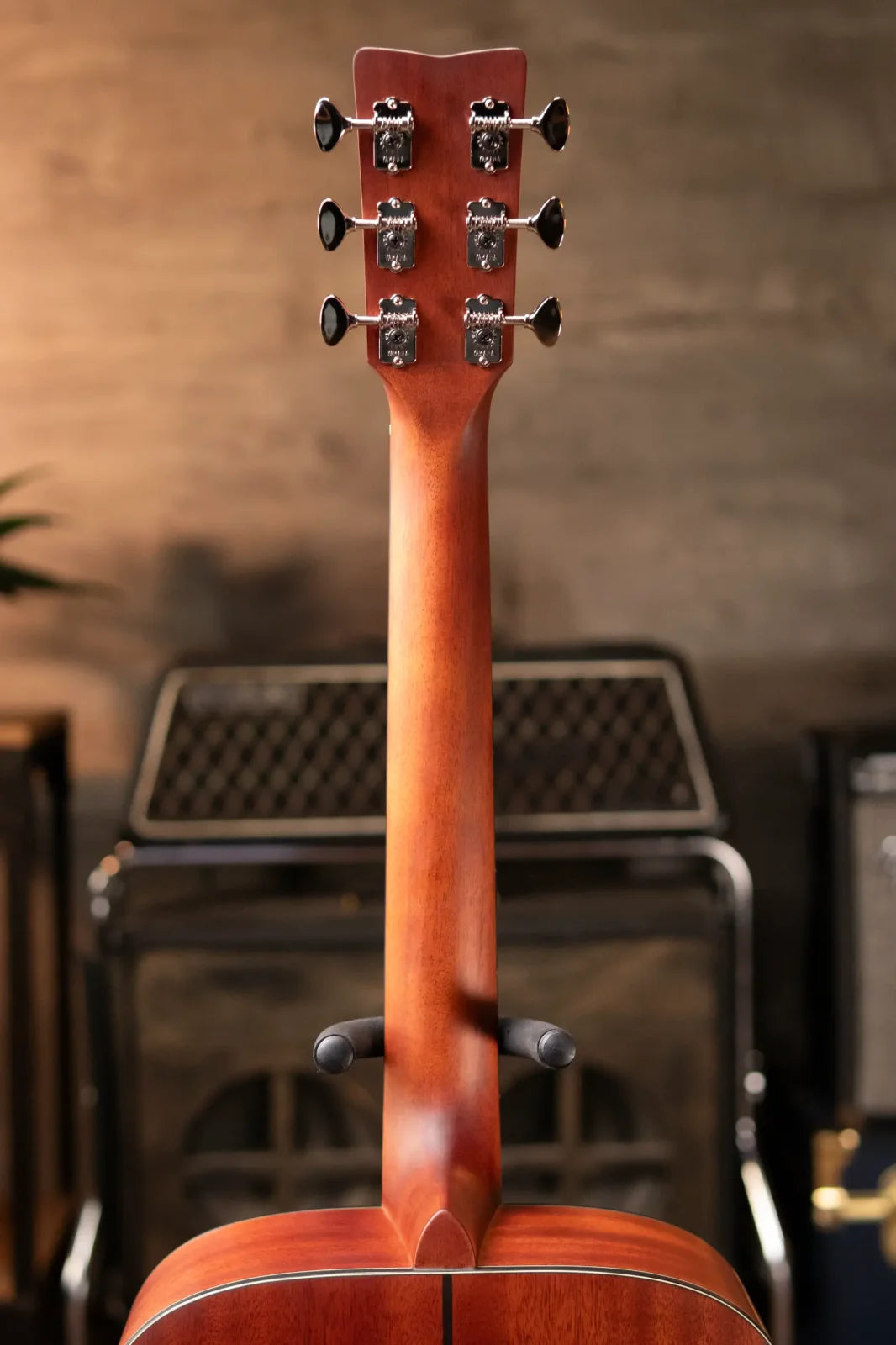Yamaha FG5 Red Label Folk Guitar with Hardshell Case