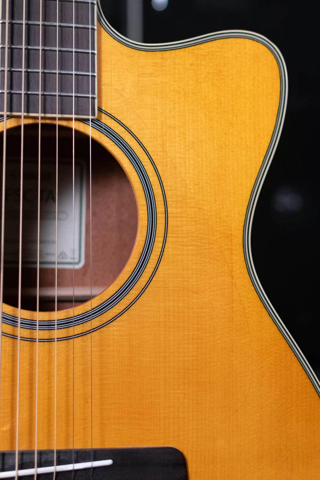 Yamaha FSC-TA TransAcoustic/Electric - Vintage Tint