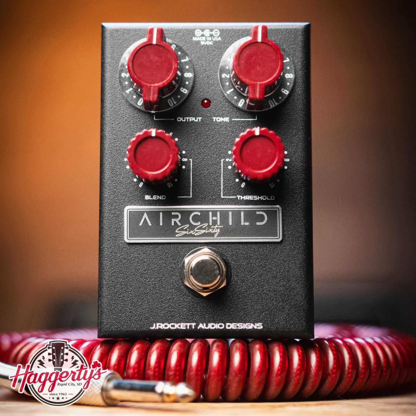 new j rockett airchild six sixty compressor pedal haggertys 1
