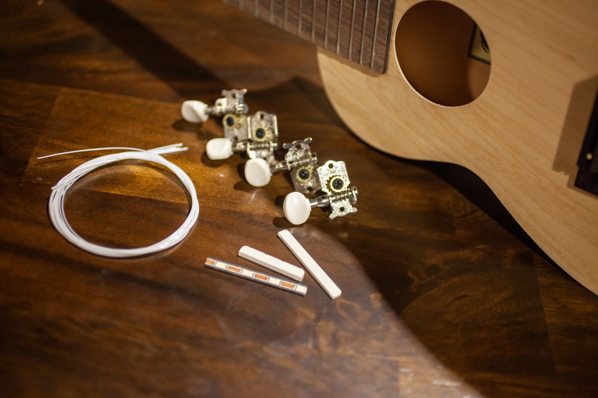 Ohana CK-KIT Mahogany DIY Concert Ukulele Kit