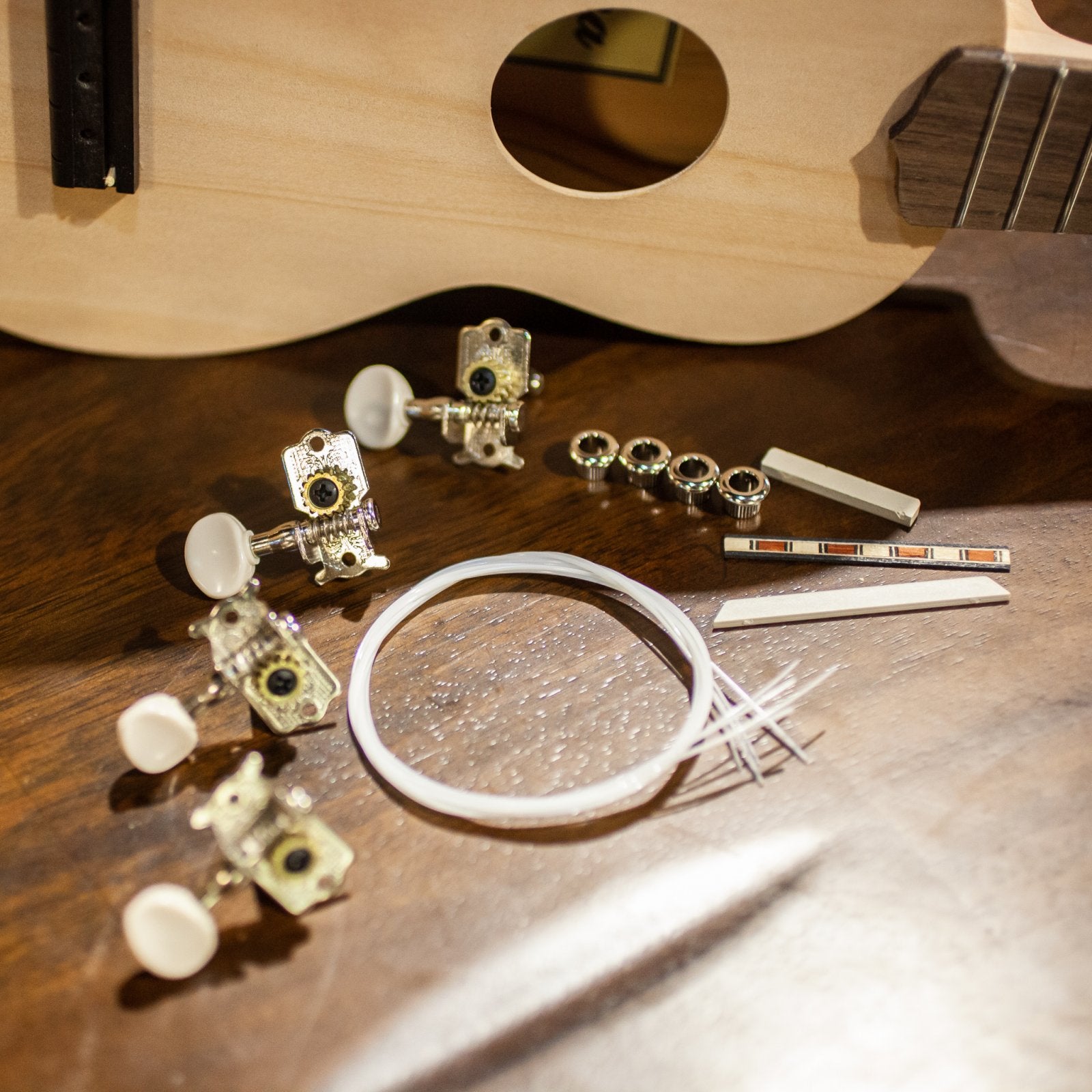 Ohana SK-KIT Mahogany DIY Soprano Ukulele Kit