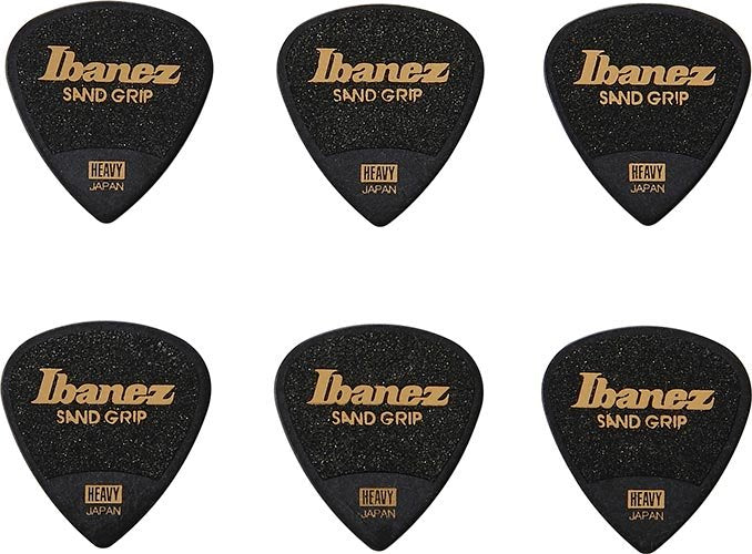 Ibanez PPA16HSG Wizard Series Sand Grip Picks - 6 Pack