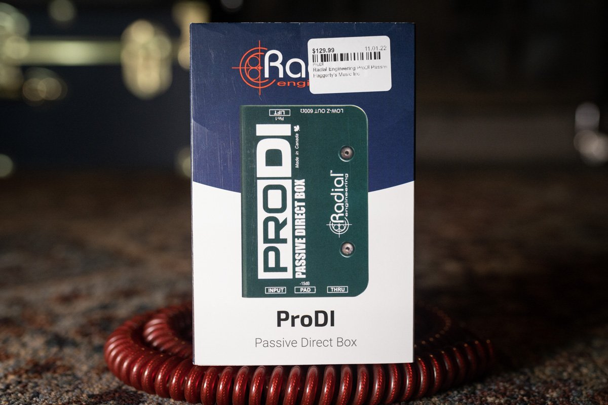 radial engineering prodi passive direct box haggertys 8