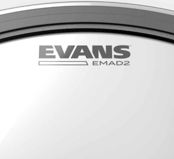 Evans EMAD2 Clear Bass Batter Head 22"