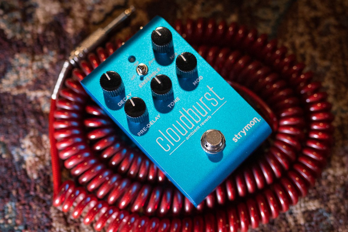 strymon cloudburst ambient reverb effects pedal haggertys 6